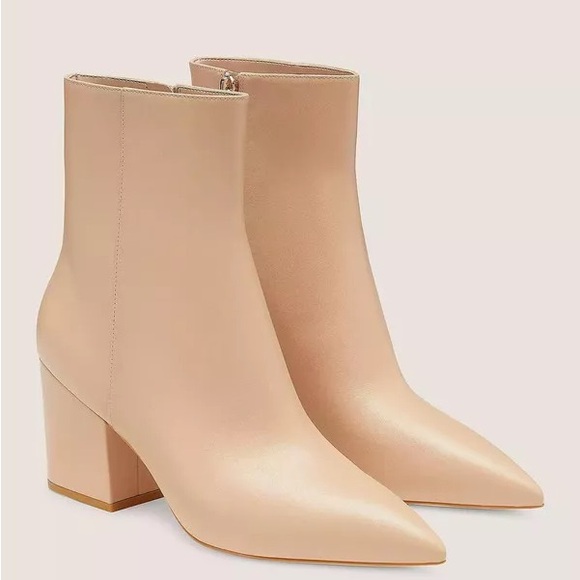 Stuart Weitzman AVENUE 75 BLOCK BOOTIE - Picture 2 of 10